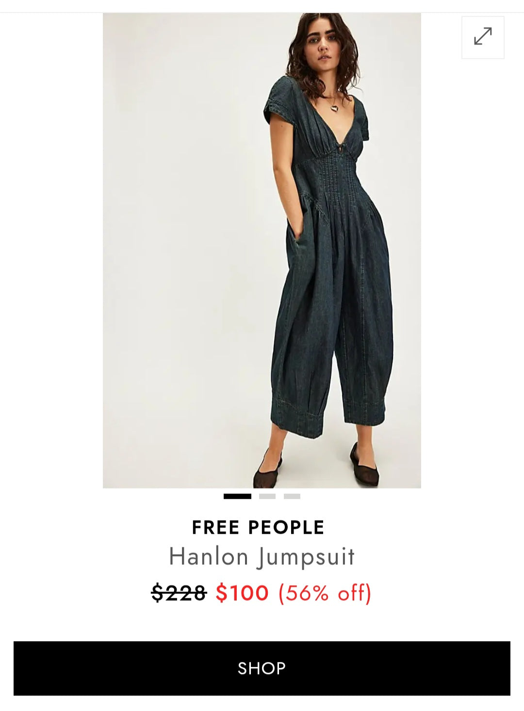 FRE✨️ PEOPLE Hanlon Jumpsuit