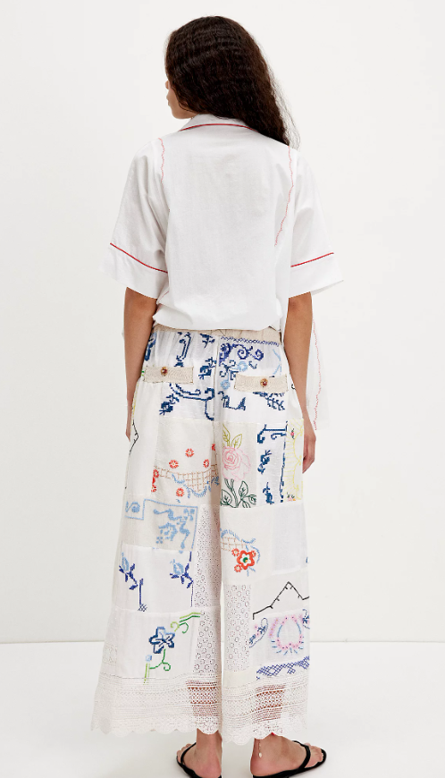FRE✨️ PEOPLE Wallflower Pull-On Pants white