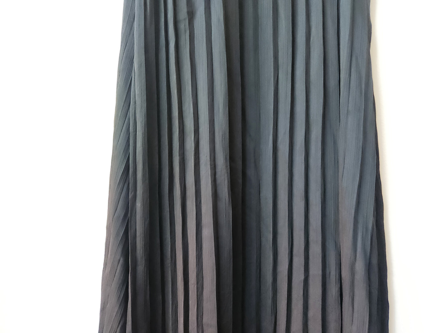 Zara pleated maxi dress - black