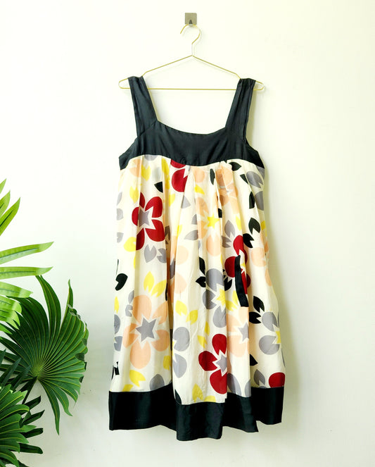 Johny Was floral dress - multicolor