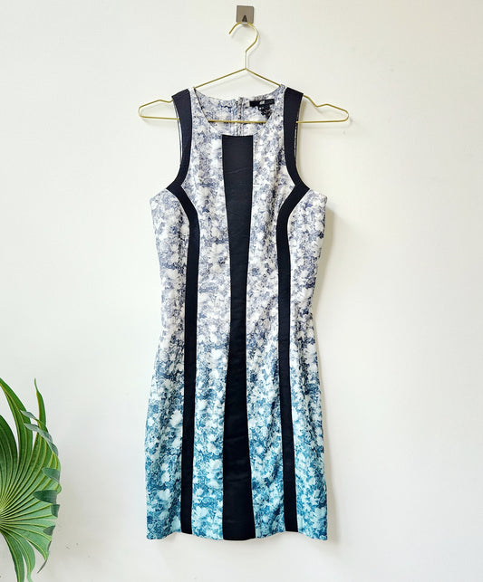 H&M bodycon dress - grey/blue