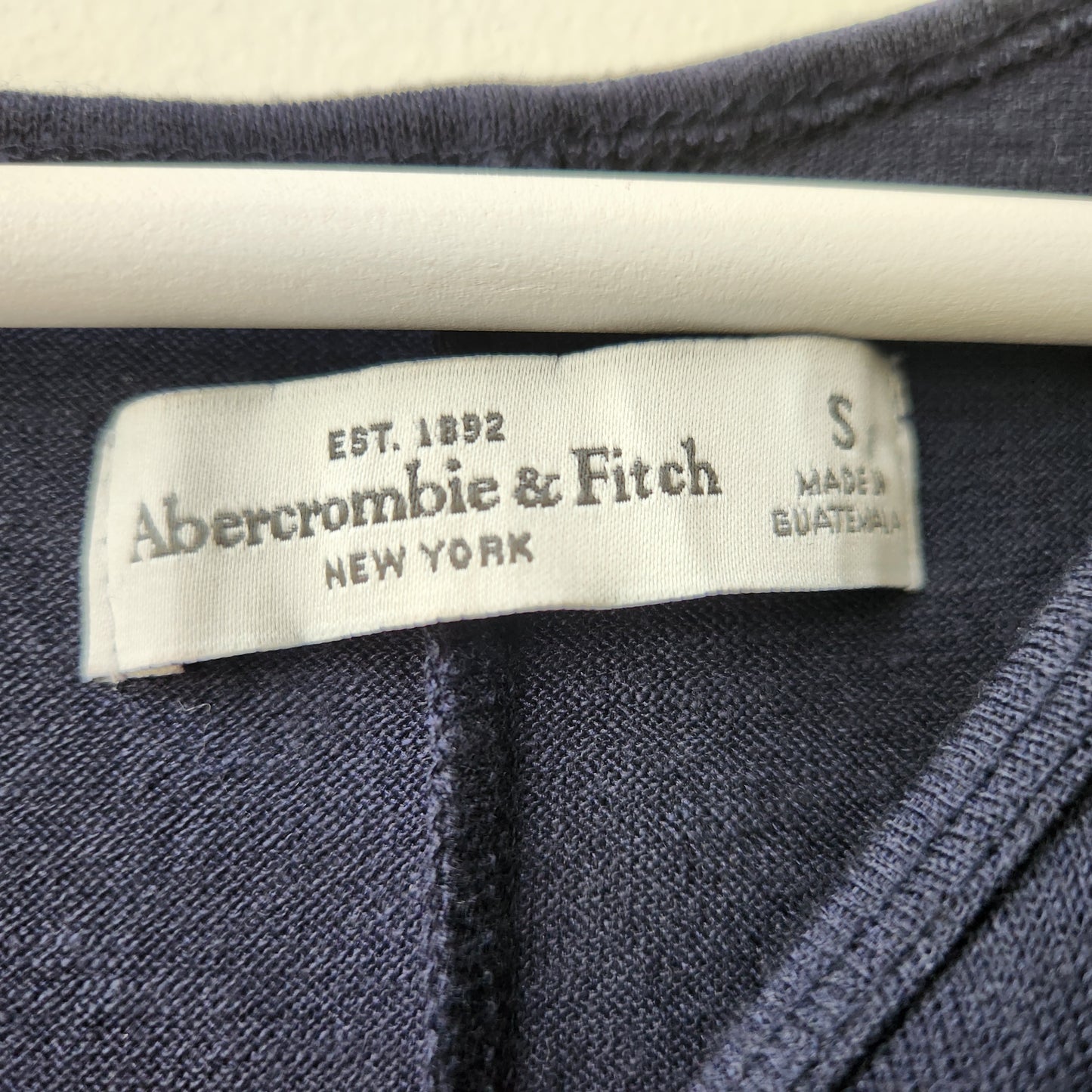 Abercrombie & Fitch tie knot dress - navy