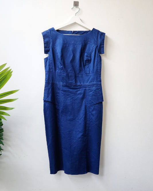 French Connection formal midi dress - blue