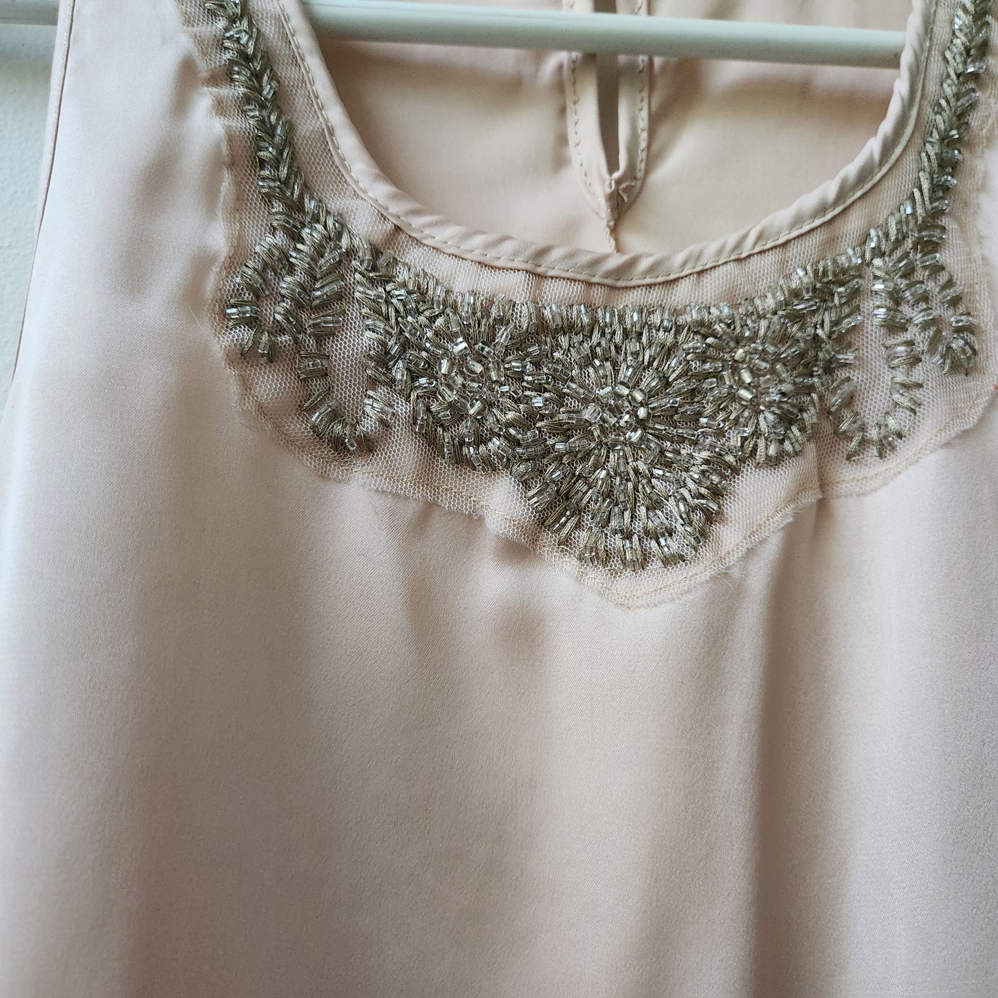 Atmosphere embellished top - peach