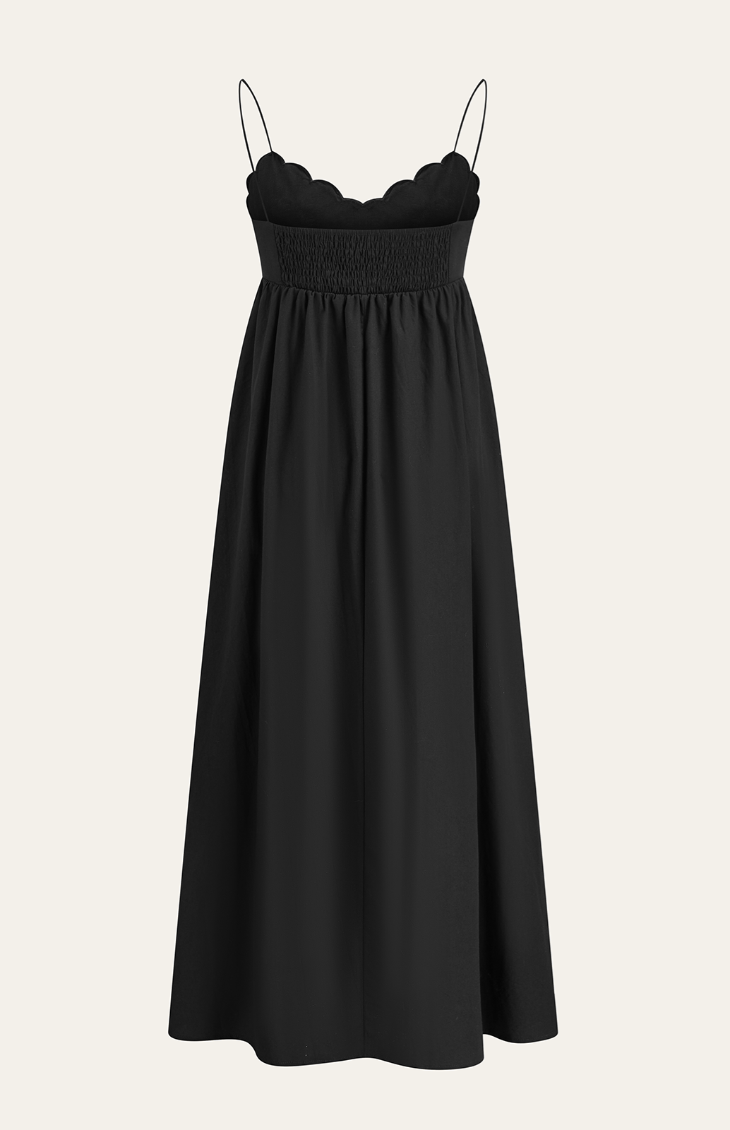 JAPN✨️ Embroidered Sling Maxi Dress