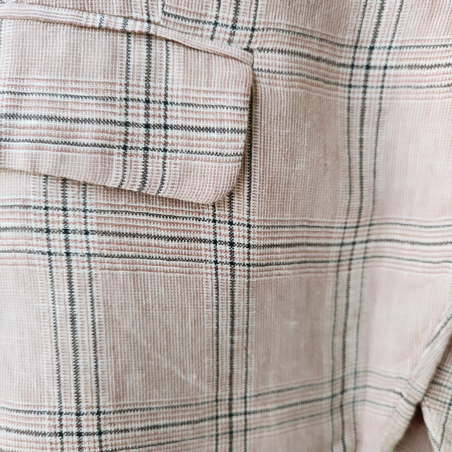 Zara striped blazer - mauve pink